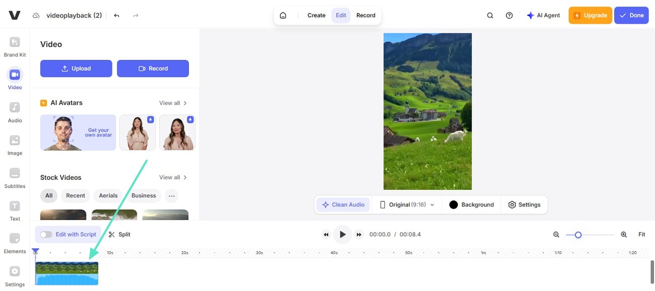 choose veed splice videos online