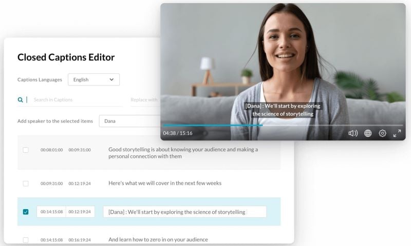 add captions to your kaltura videos