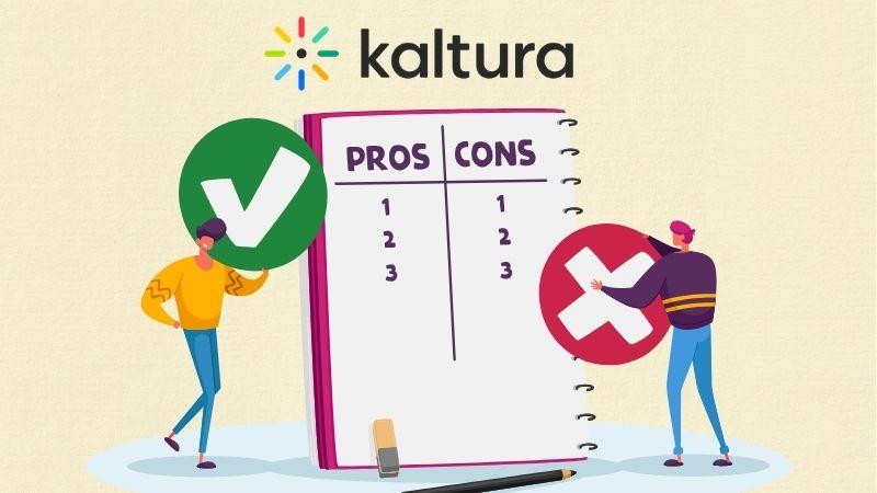 pros and cons of kaltura