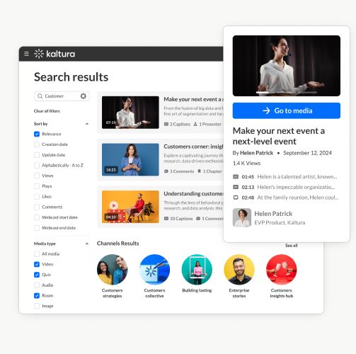 kaltura video portal