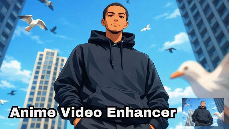 enhance anime video with filmora ai