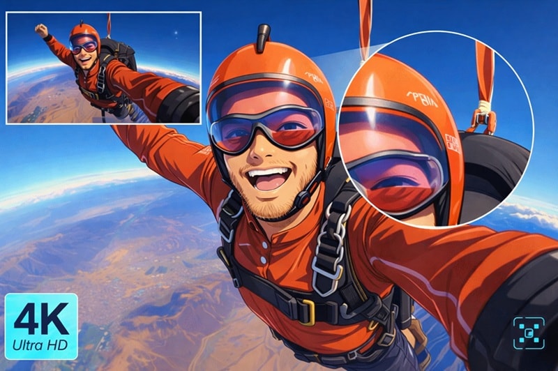 filmora 4k anime video enhancer