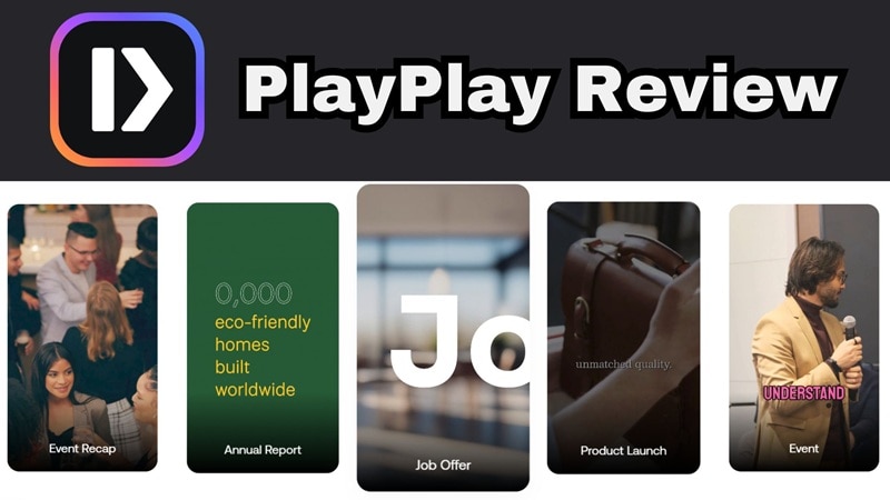 reviewing playplay video maker