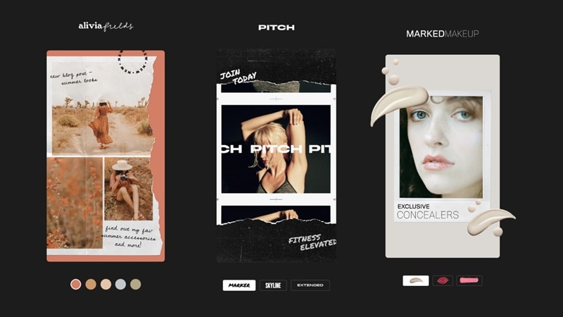 unfold brand kit feature