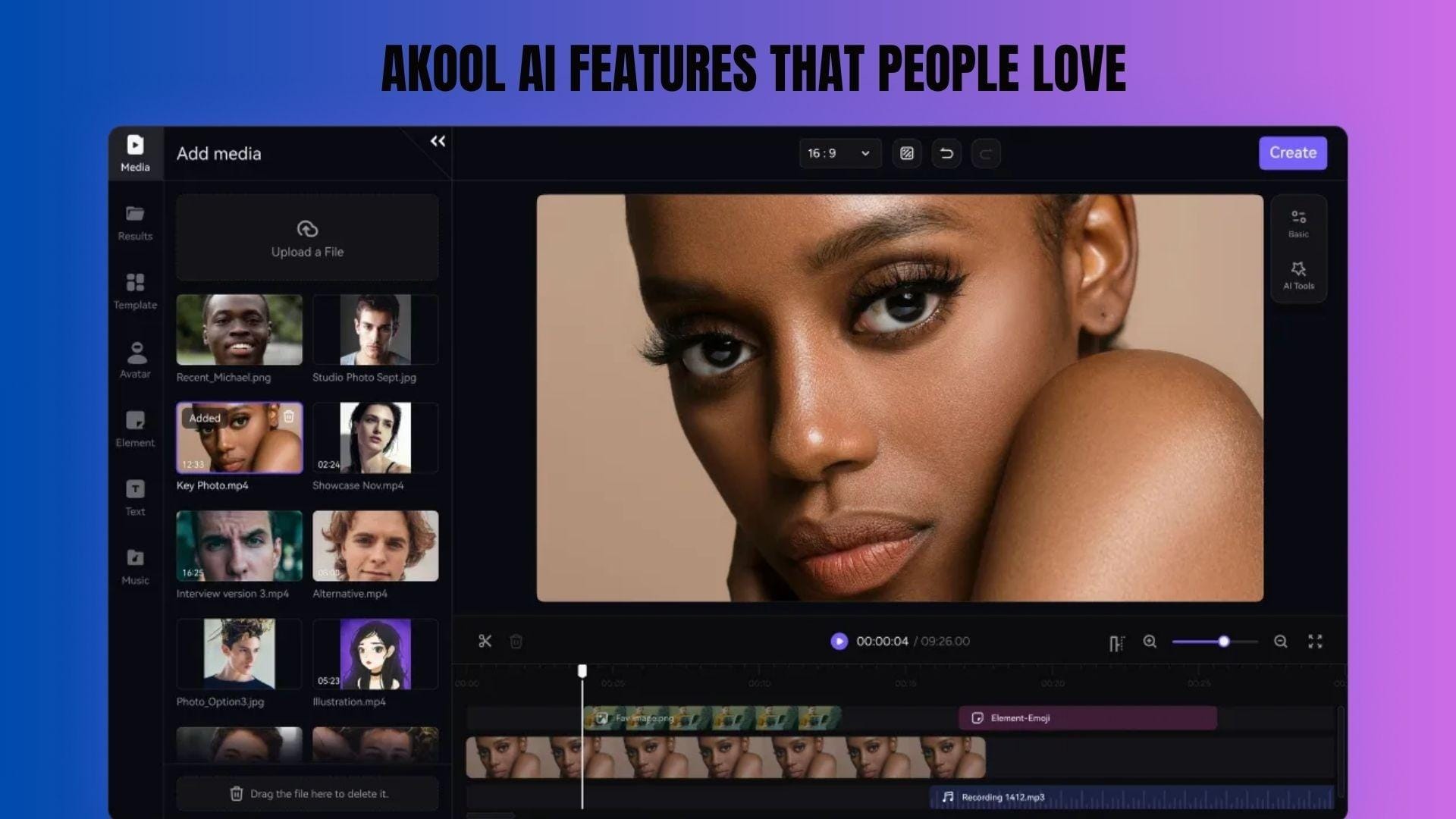 akool ai features