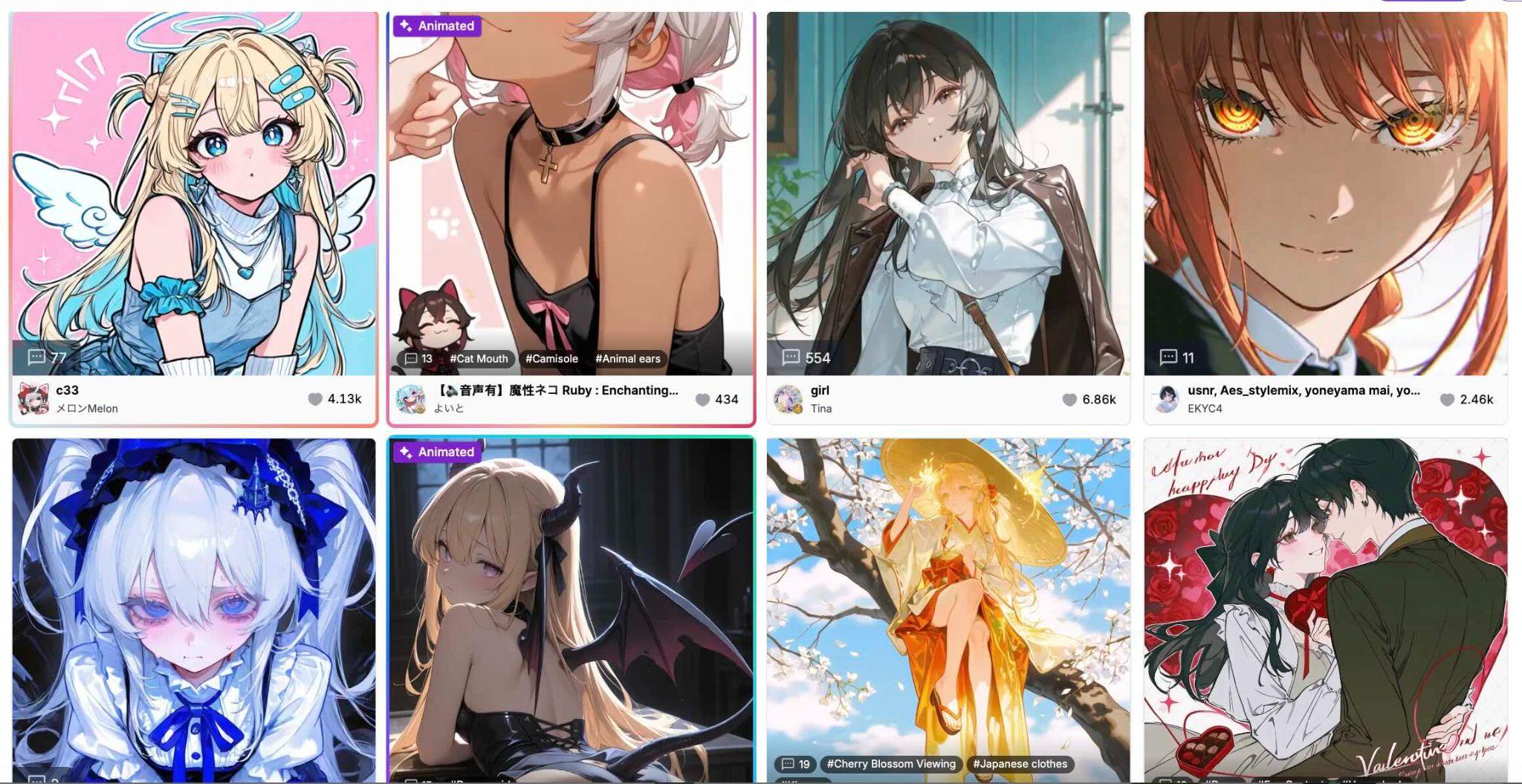 pixai ai anime generator