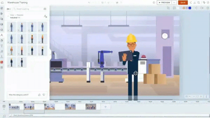 how vyond ai video maker works
