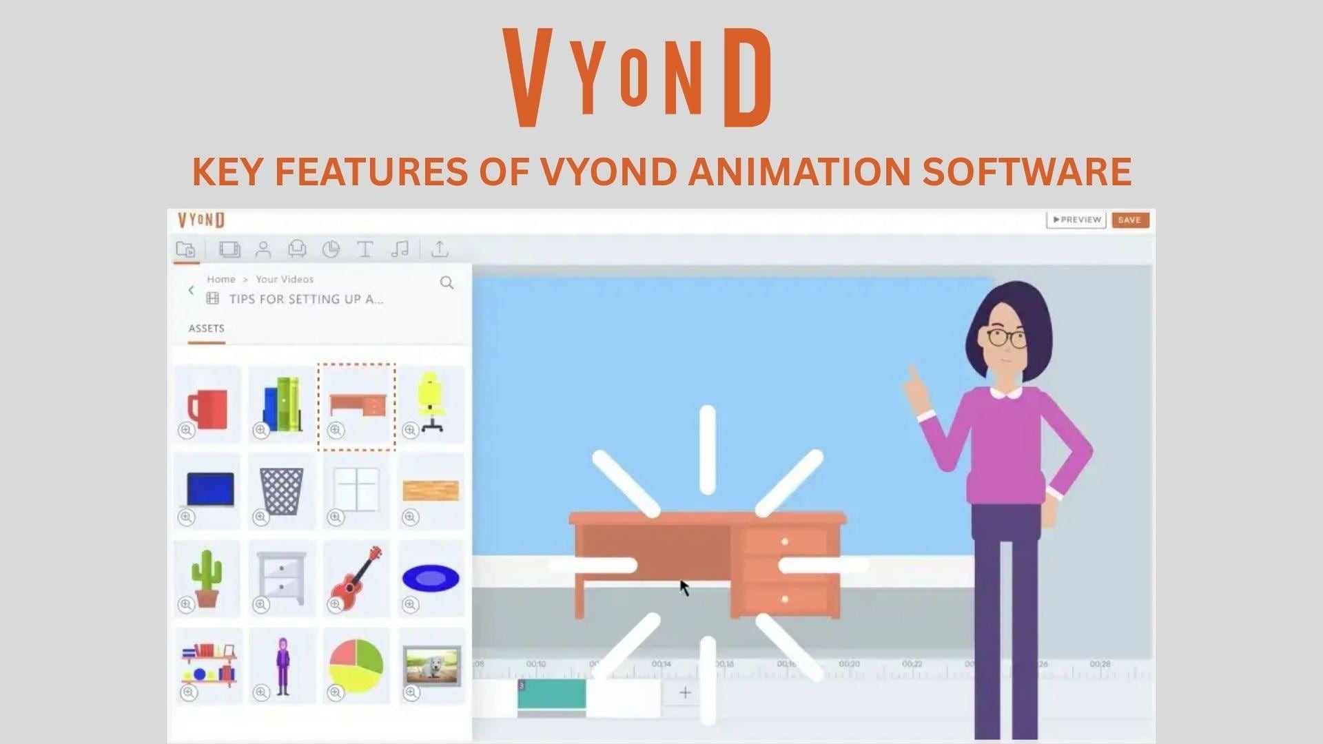 vyond key features