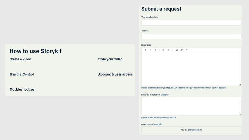 customer service and support