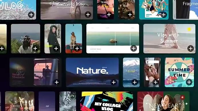 templates in filmora