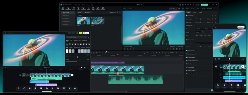 filmora supports various platforms
