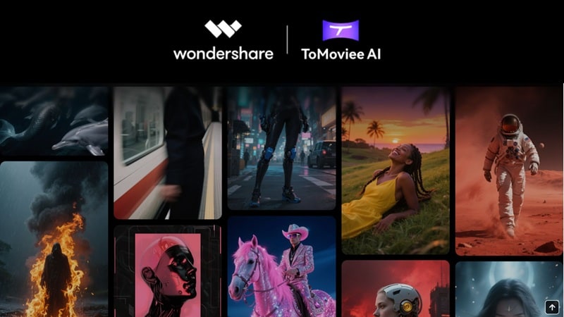 tomoviee ai with wondershare