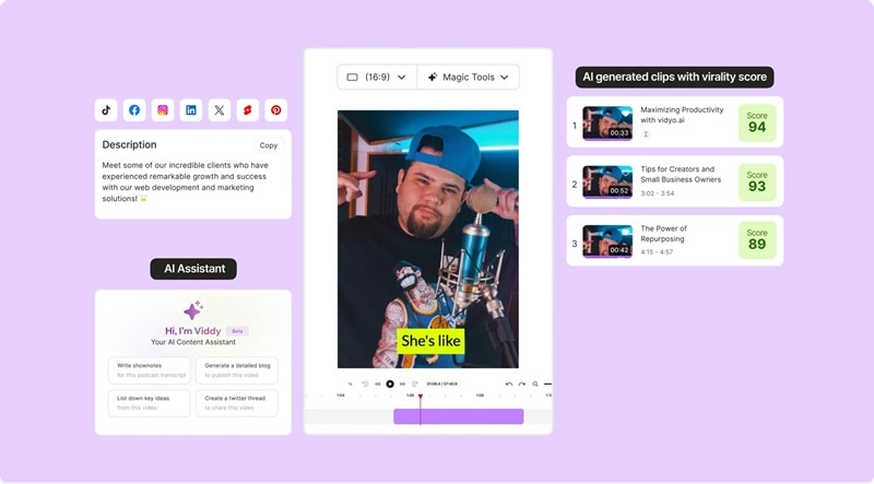 quso ai content repurposing feature