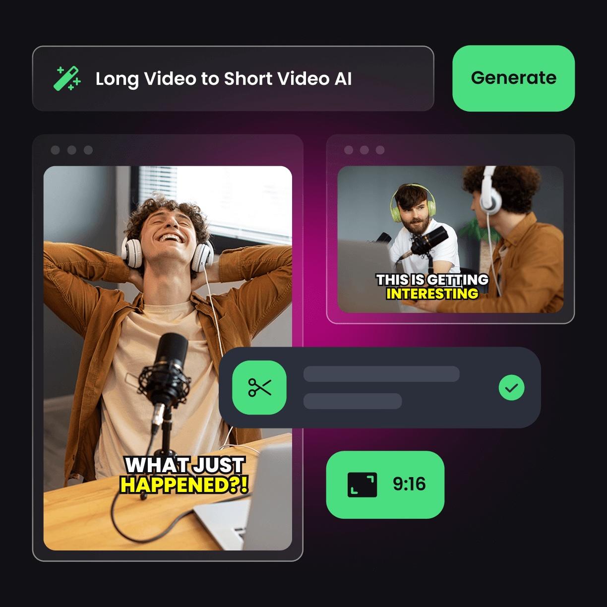 ai short generator opus clip