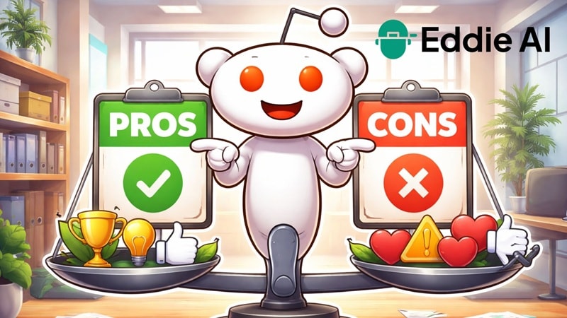 Eddie AI에 대한 레딧 사용자 반응