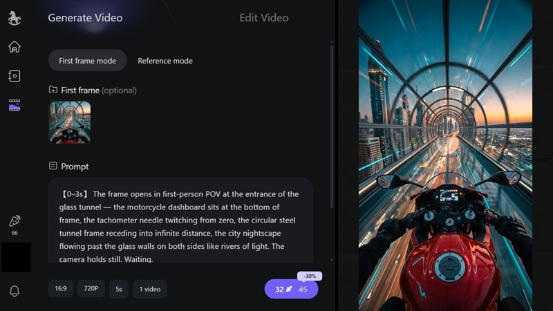 generating ai video with happyhorse