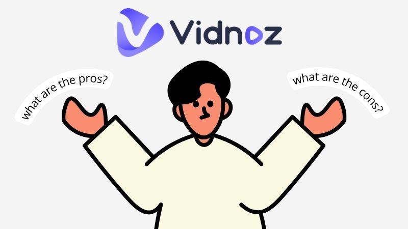 pros and cons of vidnoz ai