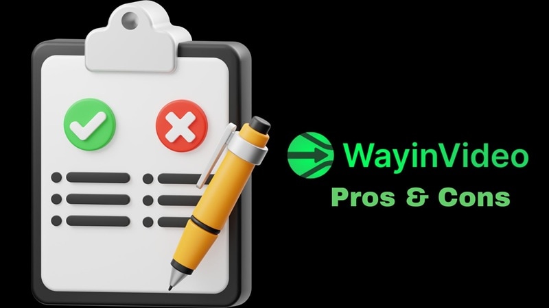 pros and cons of wayinvideo ai