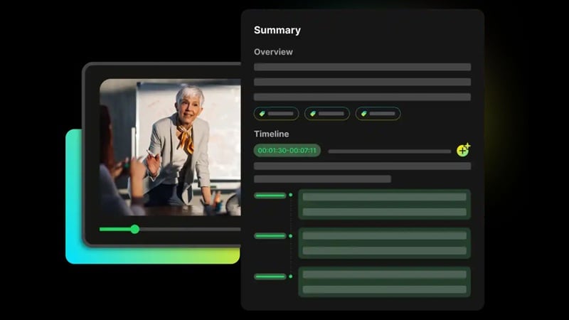 wayinvideo ai video summarizer feature