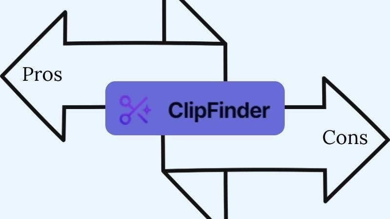 pros and cons of clipfinder