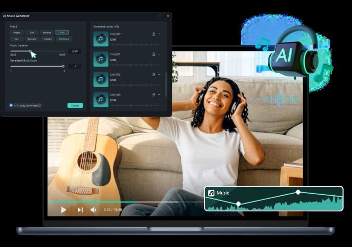 filmora audio enhancer