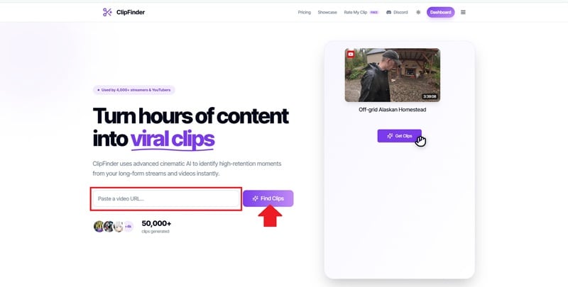 visit clipfinder website