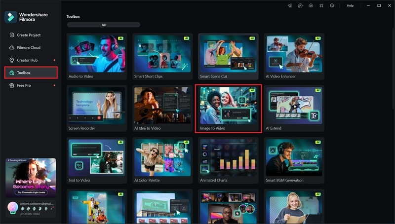 select image to video