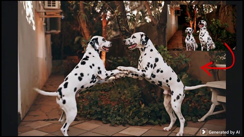 ai image to video result