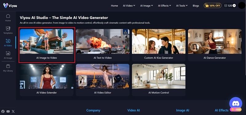 viyou ai image to video
