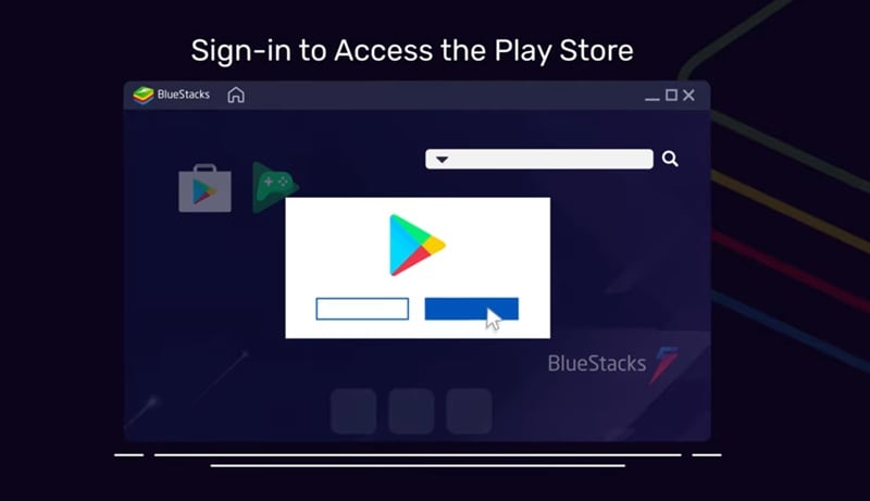 sign in to play store account