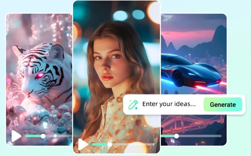 picsman ai video generator feature