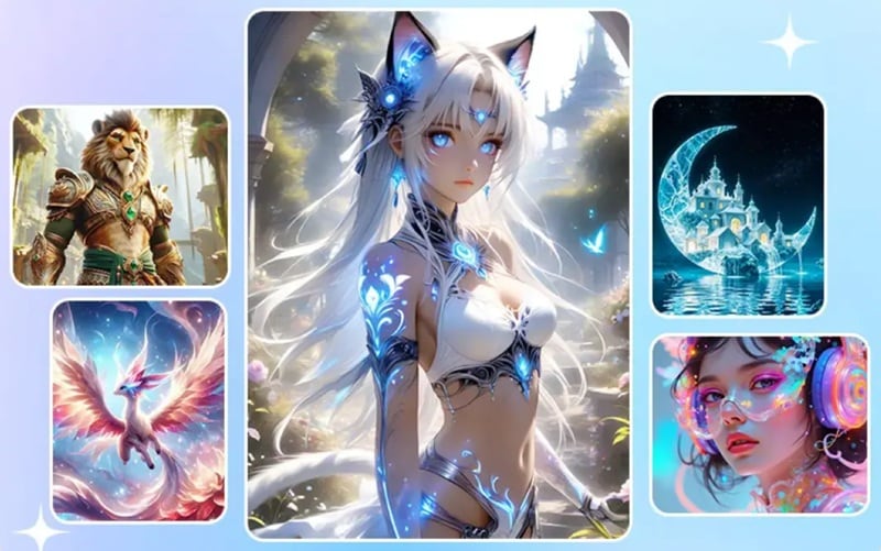 picsman ai image generator feature
