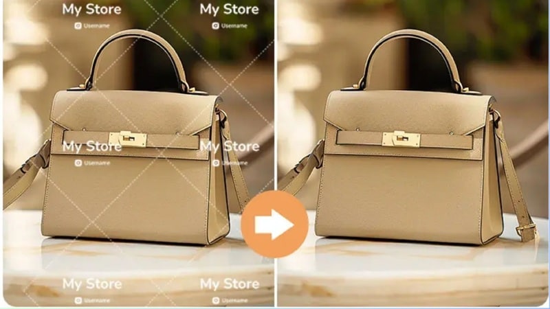 picsman ai watermark remover feature