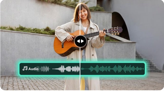 filmora audio editor