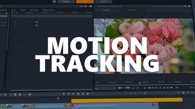 motion tracking feature