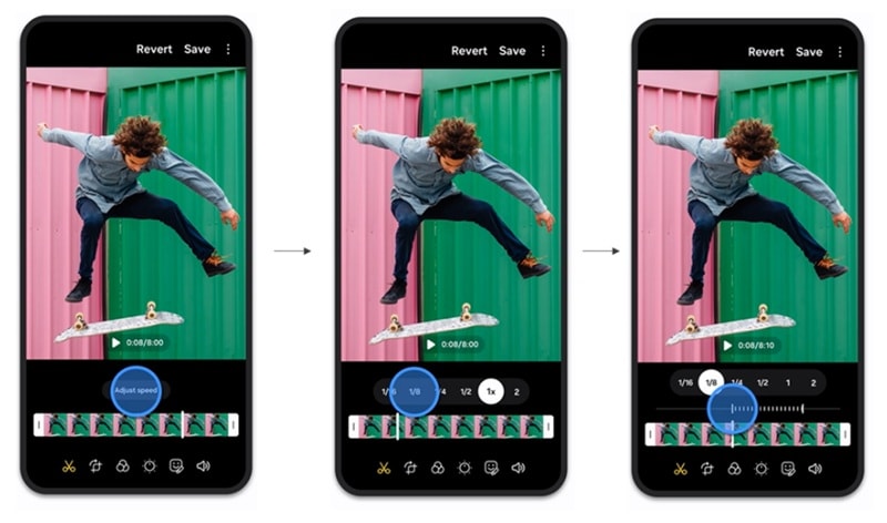 samsung studio speed control