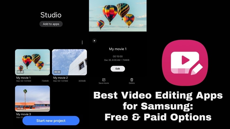 best samsung video editing apps