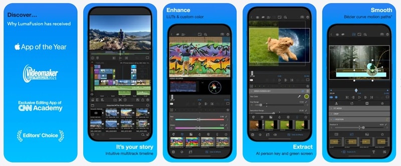 lumafusion top editing app for samsung
