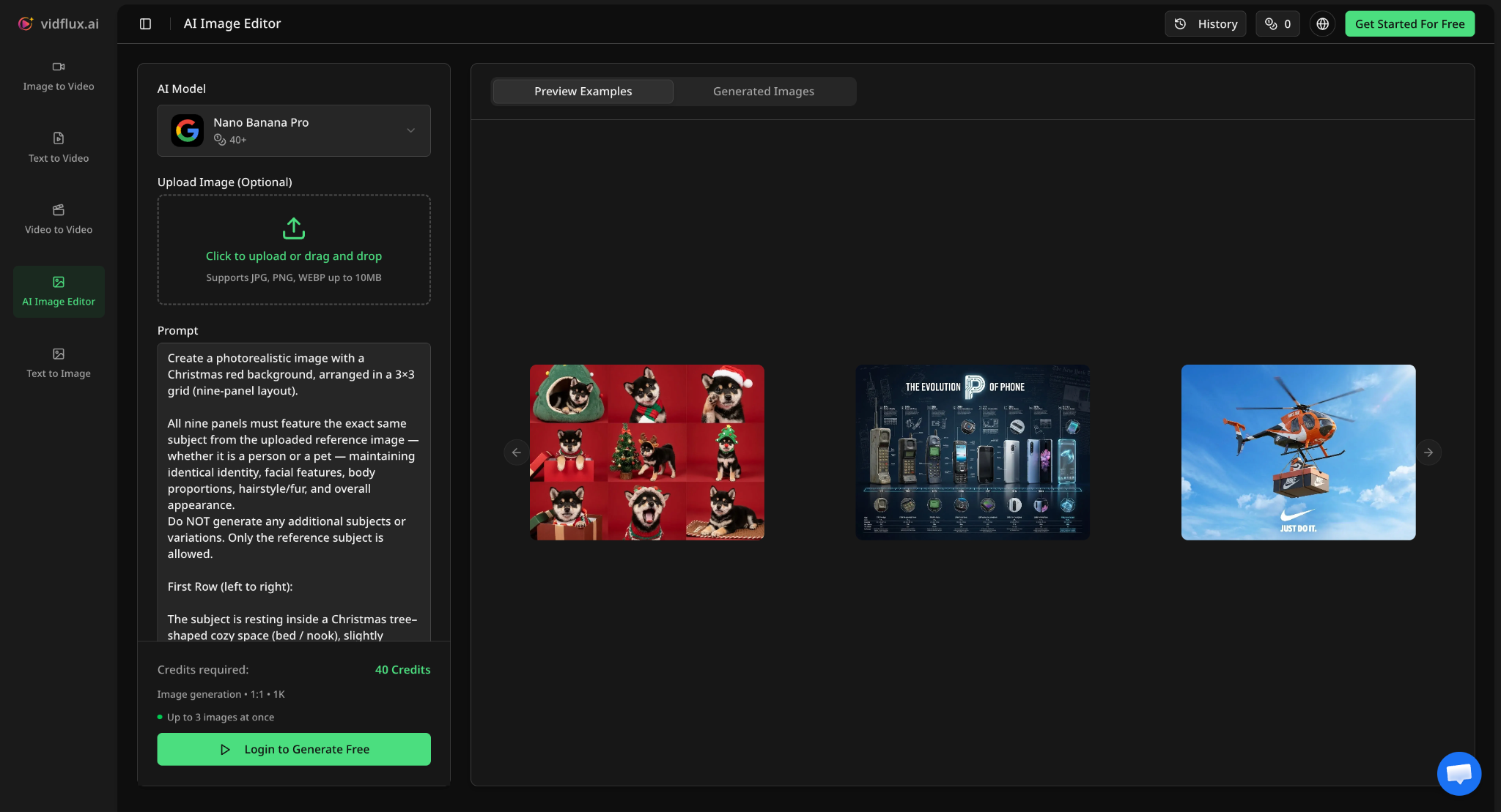 vidflux ai image generator