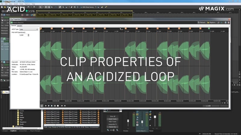 acidized loop in acid pro
