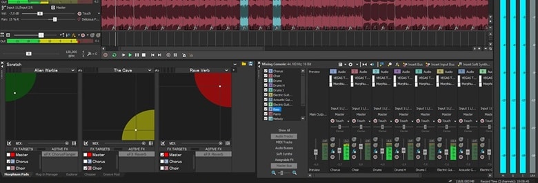 acid pro audio mixing and workflow