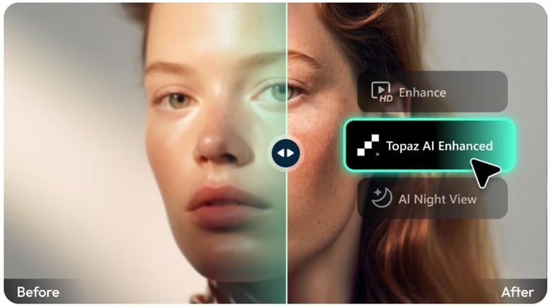 filmora integration with topaz starlgiht