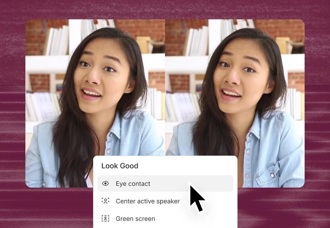 is descript eye contact good