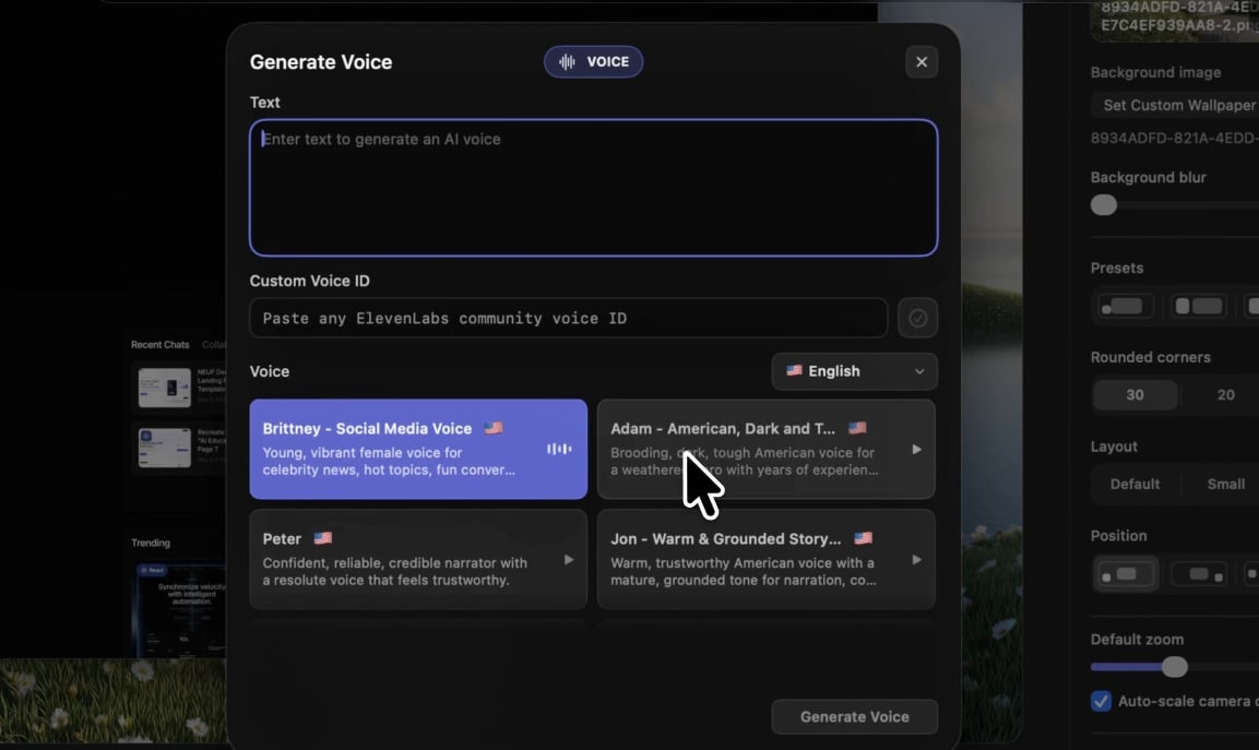 dreamcut ai voice