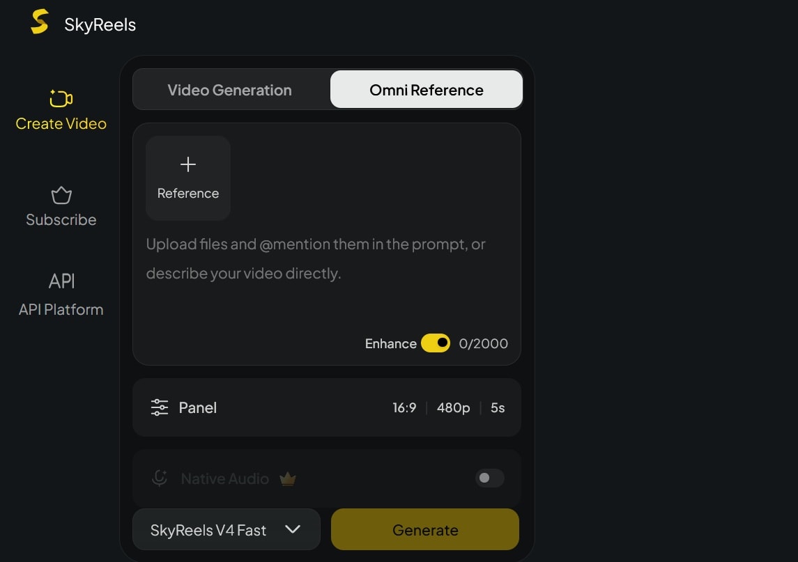 skyreels ai omni reference feature