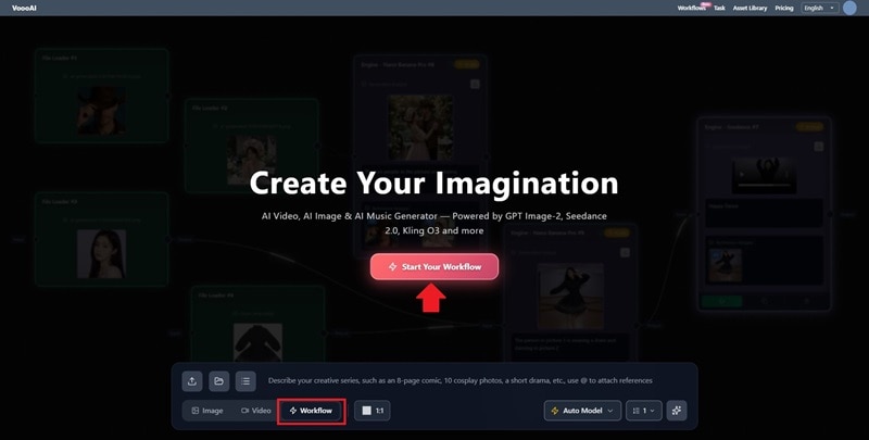 open workflow builder