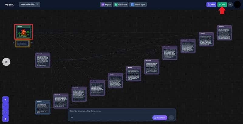 customize and run the workflow