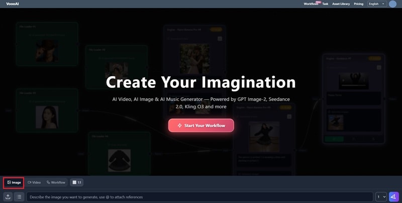open the image generator