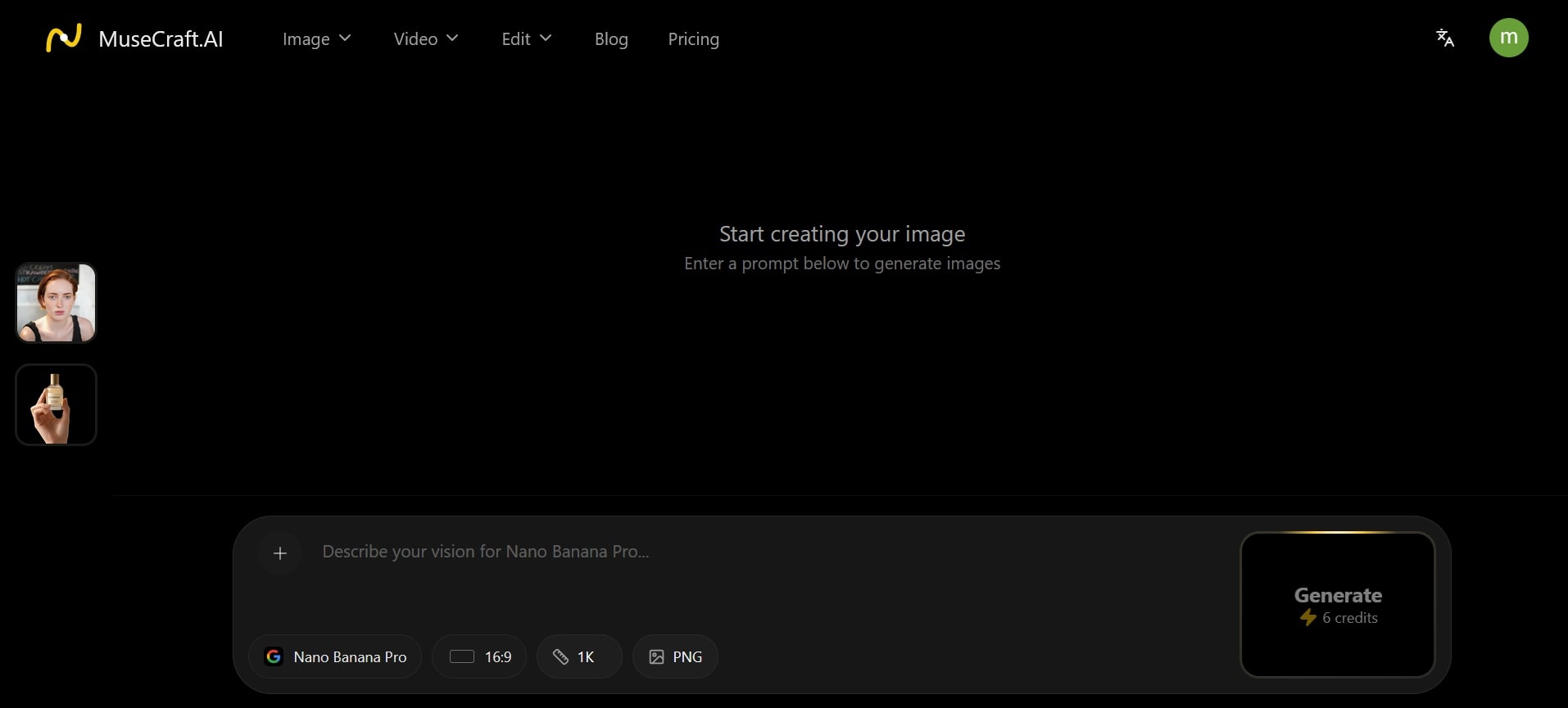musecraft ai image generator
