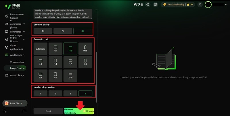 adjust image setting